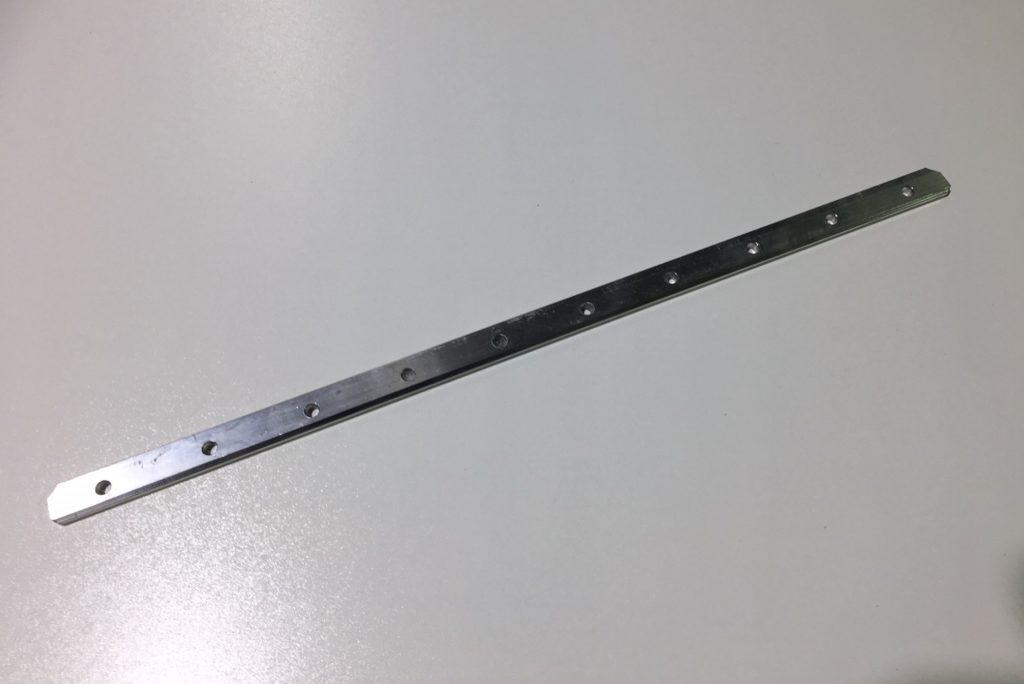 450mm aluminium fixing bar, B308649