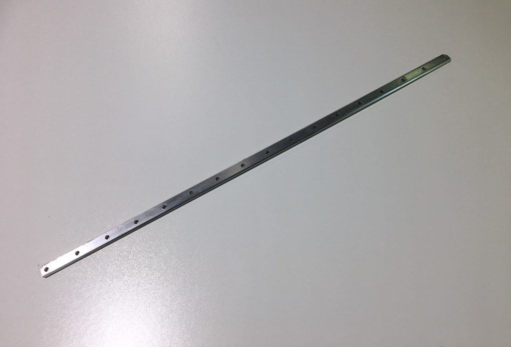 700mm aluminium fixing bar, B199474