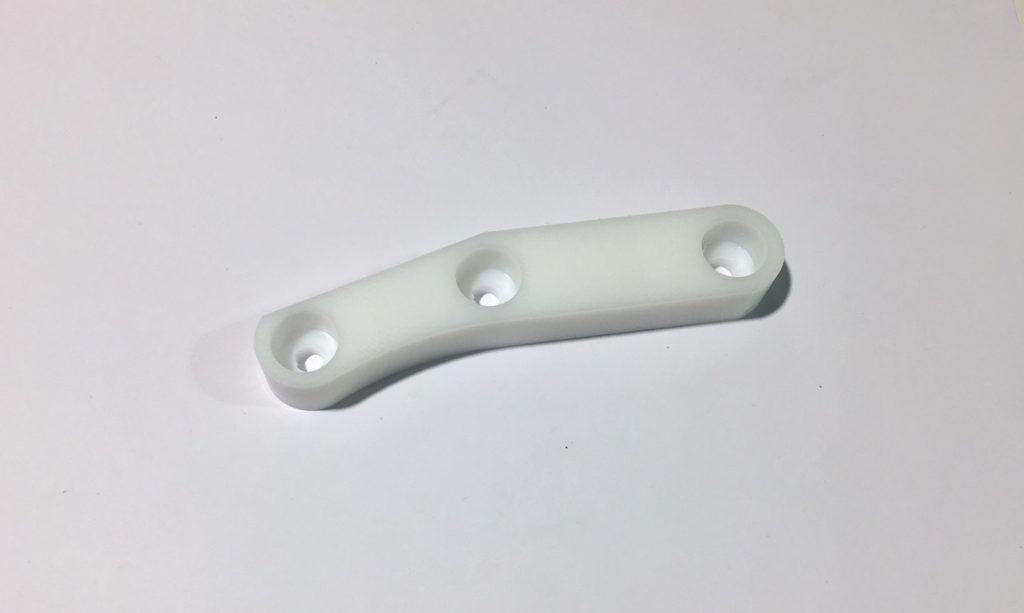 Destemmer wear strip, 136mm, 3 holes, B030771