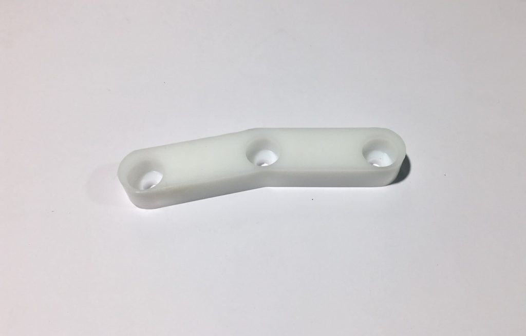 Destemmer wear strip, 163mm, 3 holes, B600333