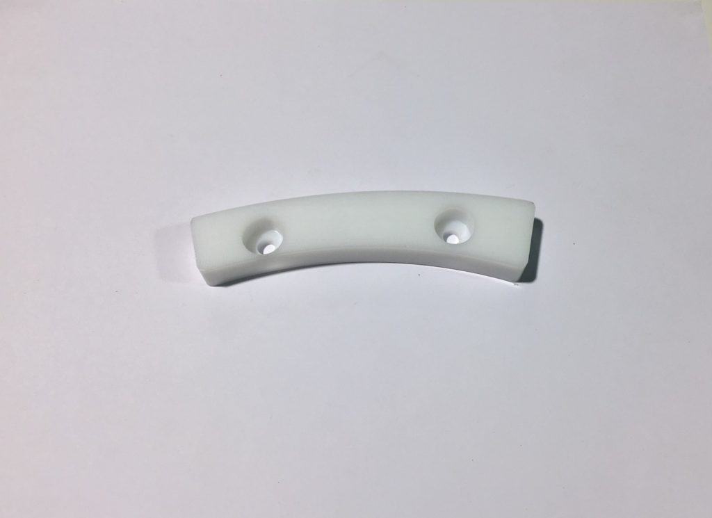 Destemmer wear strip, 168mm, 2 holes, B625811