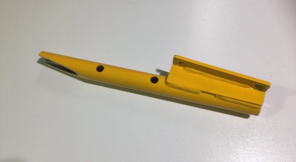 Front rod holder, left hand, 25mm, G120463