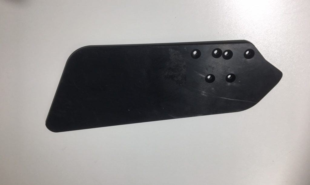 Optimum right hand catcher tray, P125437