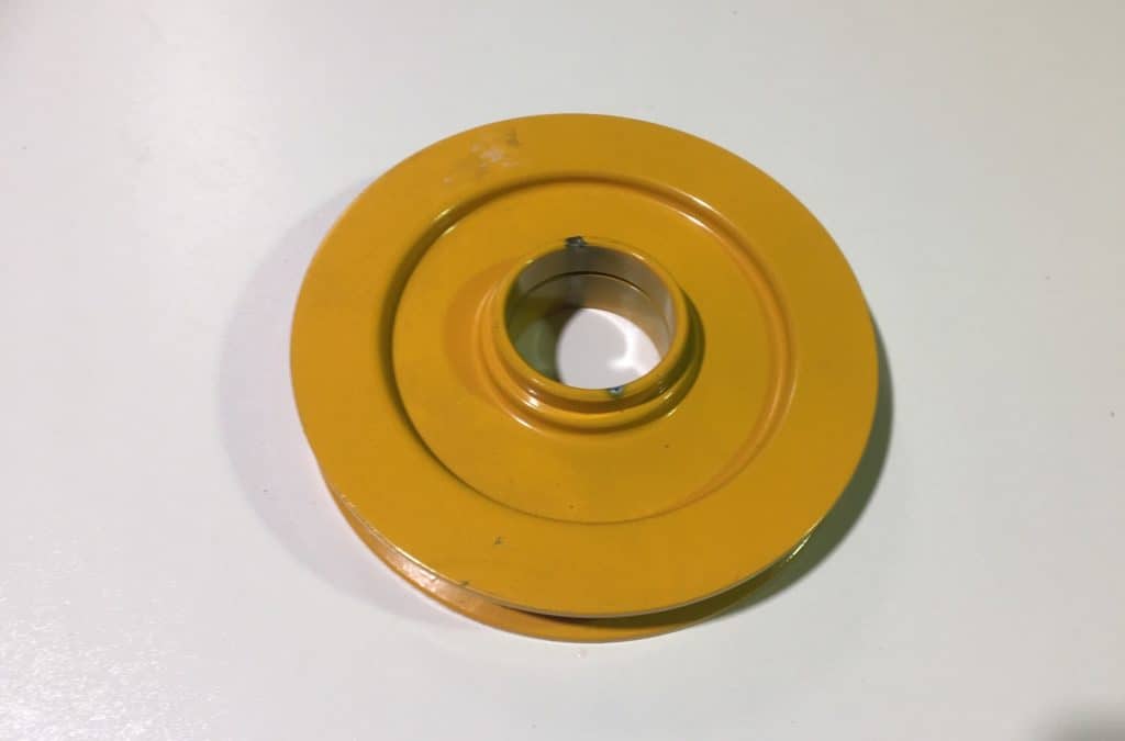 Upper front idler pulley, inside, G386508