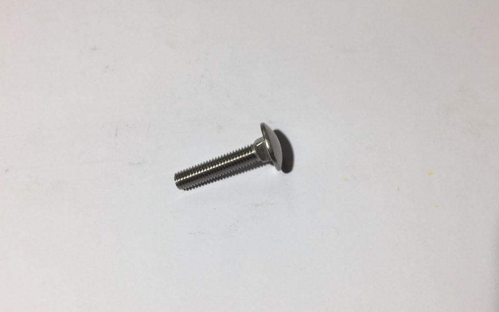 8mm x 40mm stainless steel coachbolt, P51547
