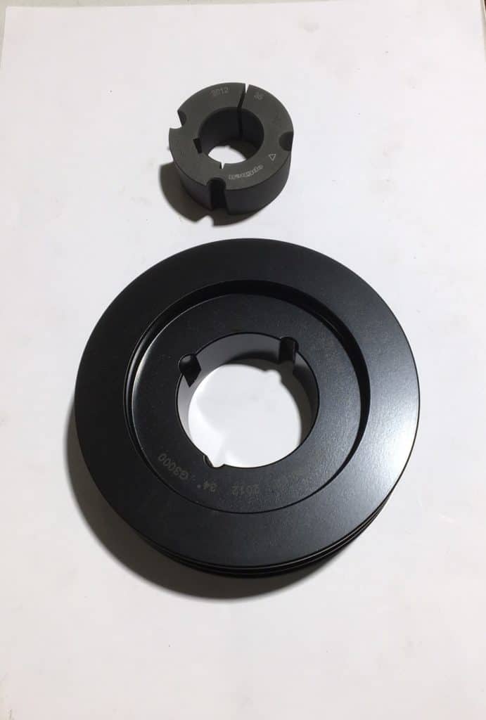 Fan pulley, double groove, 160mm, 35mm bore, G280274