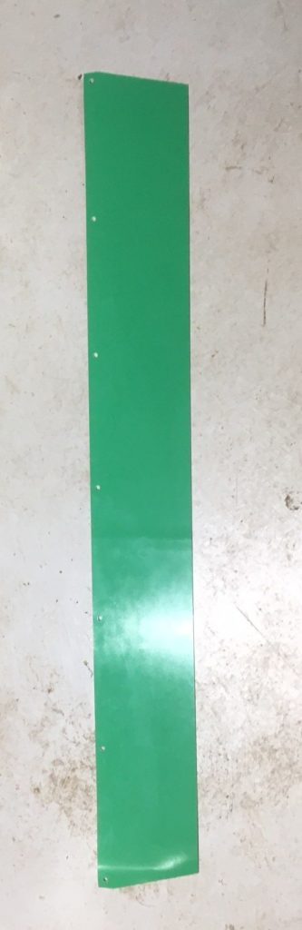 Front shield extension flap, G285011