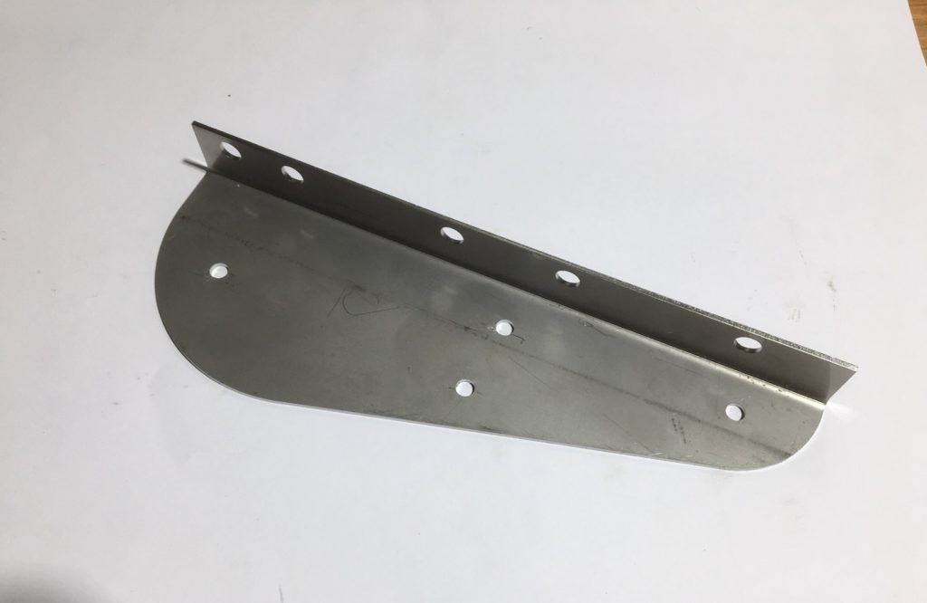 Upper catcher flap support, left hand, G345008