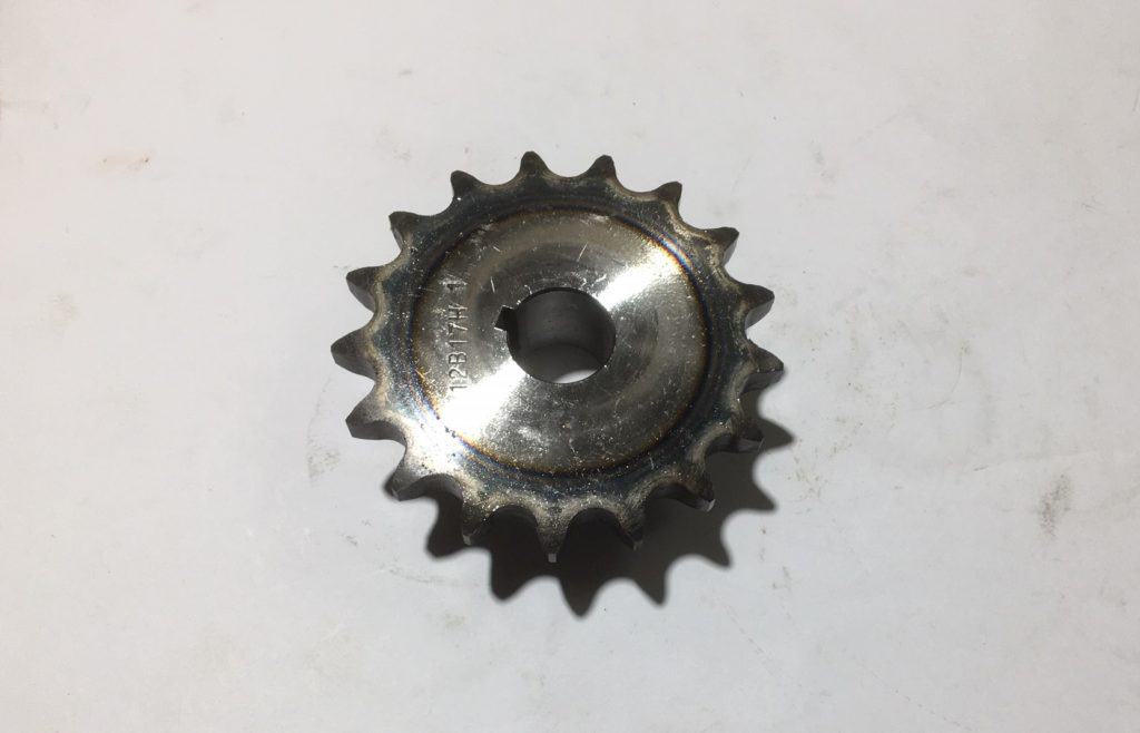 Eccentric shaft drive sprocket, 17T, three quarter inch pitch, G386418