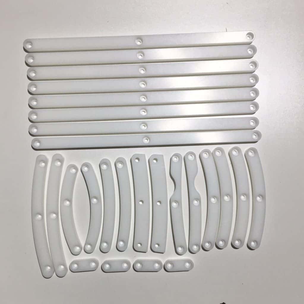 Destemmer wear strip kit, 9090X GE T4, B9090XGET4kit